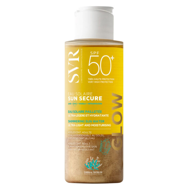 Svr SUN SECURE eau solaire glow SPF50+ 100 ml