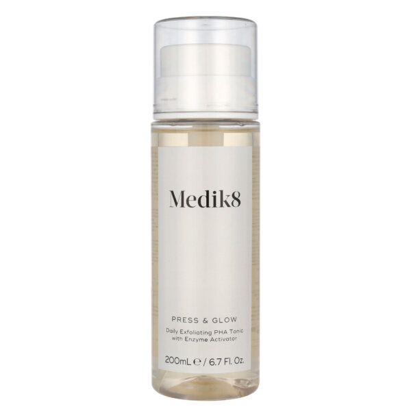 Medik8 Press & Glow Daily Exfoliating PHA Tonic näotoonik 200 ml – pilt 2
