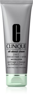 Clinique All About Clean 2-In-1 Charcoal Mask + Scrub
