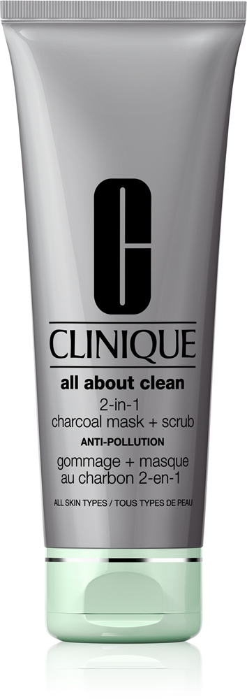 Clinique All About Clean 2-In-1 Charcoal Mask + Scrub Clinique All About Clean 2-In-1 Charcoal Mask + Scrub