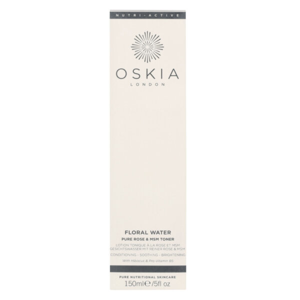Oskia Floral Water Pure Rose & Msm Toner näotoonik 150 ml – pilt 2
