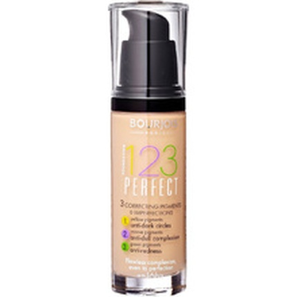 Bourjois 123 Perfect Foundation - Make-up for perfect skin jumestuskreem 30 ml – toon 53 Beige Claire Bourjois 123 Perfect Foundation – Make-up for perfect skin jumestuskreem 30 ml – toon 53 Beige Claire