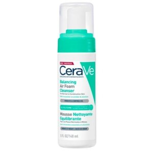 CeraVe Balancing Air Foam Cleanser näopuhastusvahend 148 ml
