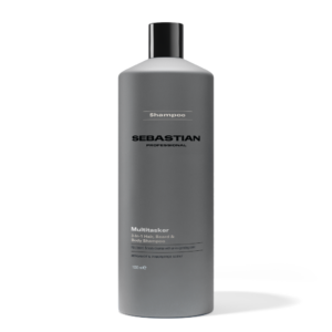 Sebastian Professionals MULTITASKER 3-in-1 shampoo for men, hair, beard and body, cleanses and provides freshness 1000 ml