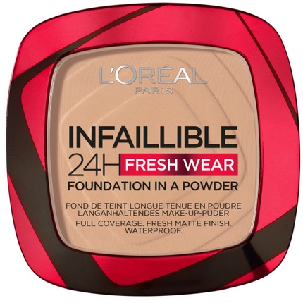 Infaillible 24H Fresh Wear Foundation in a Powder 9 g Infaillible 24H Fresh Wear Jumestuskreem 9g
