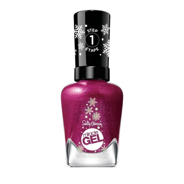 MIRACLE GEL HOLIDAY Nail Polish #923-Sugar Plum Kisses 9.17 ml Miracle Gel Holiday Nail 3