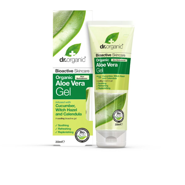 ALOE VERA gel con pepino y caléndula 200 ml Dr. Organic Aloe Vera Gel