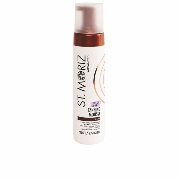TANNING MOUSSE colour corrector #dark 200 ml St. Moriz Nahahooldustoode