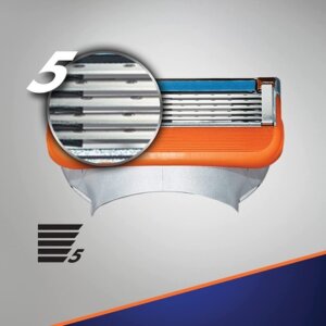 Gillette Fusion5 raseerija + 4 vahetuspead