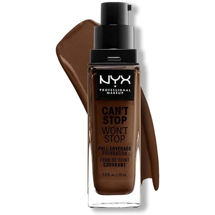 CANT STOP WONT STOP full coverage foundation #chestnut 30 ml Cant Stop Wont Stop Jumestuskreem 30ml