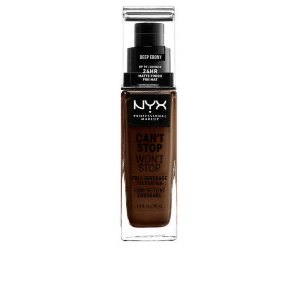 CANT STOP WONT STOP full coverage foundation #deep ebony 30 ml Cant Stop Wont Stop 30ml