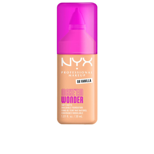 MAKE'EM WONDER foundation #08-Vanilla 30 ml Make'Em Wonder Foundation #08
