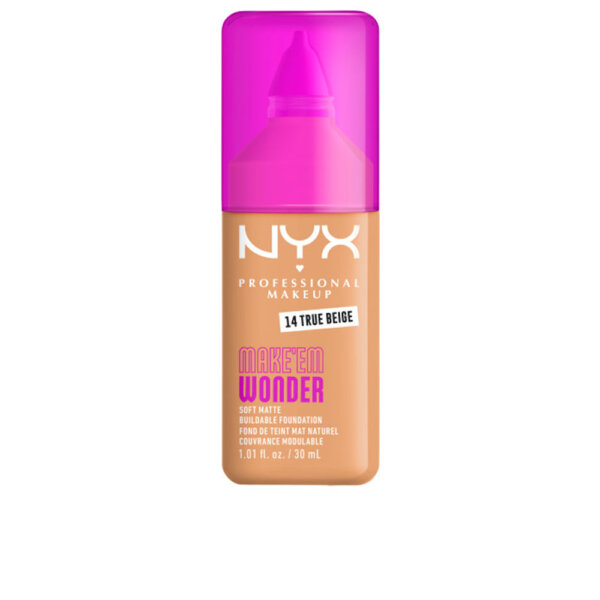 MAKE'EM WONDER foundation #14-True Beige 30 ml Make'Em Wonder Foundation #14