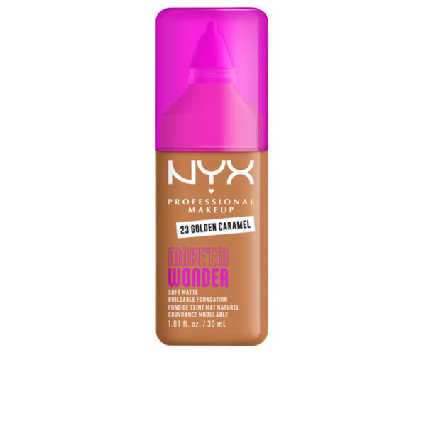 MAKE'EM WONDER foundation #23-Golden Caramel 30 ml Make'Em Wonder Foundation toon 23