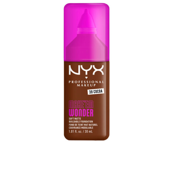 MAKE'EM WONDER foundation #39-Cocoa 30 ml Make'Em Wonder Foundation toon 39