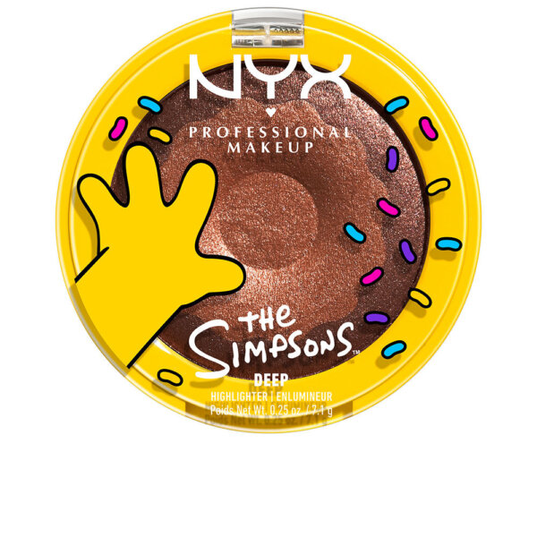 THE SIMPSONS DONUT highlighter #Deep 7.1 gr The Simpsons Donut Highlighter Meigitoode