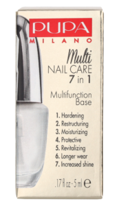 Pupa Multi Nail Care 7 In 1 Multifunction Base