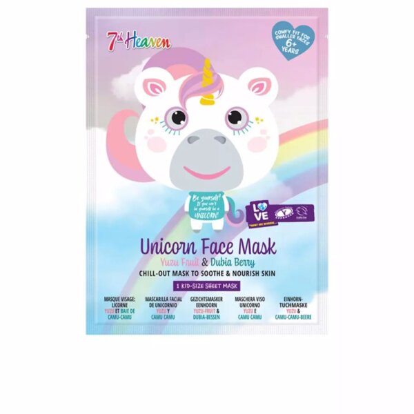 ANIMAL UNICORN face mask 1 u Animal Unicorn Face Mask