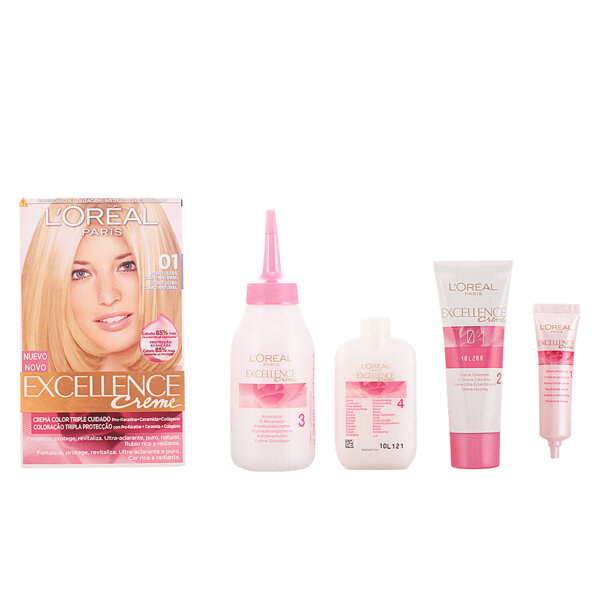 EXCELLENCE Creme dye #01 natural ultra light blonde 192 ml Excellence Creme Dye toon 01