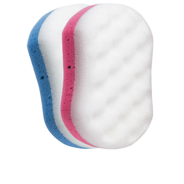 Mixed bath sponge - soft-rough peeling 2 pcs Mixed Bath Sponge Soft-Rough Ilutoode
