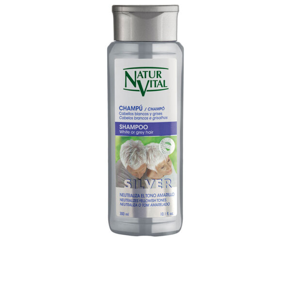 CHAMPÚ SILVER cabello blanco y gris 300 ml Champu Silver Cabello Blanco