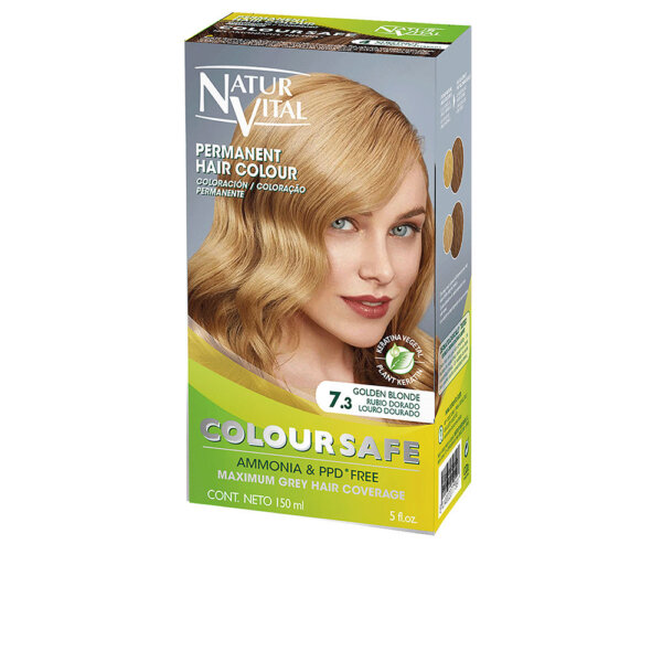 COLOURSAFE permanent hair color #7.3 - golden blonde Coloursafe Permanent Hair Color Juuksehooldustoode