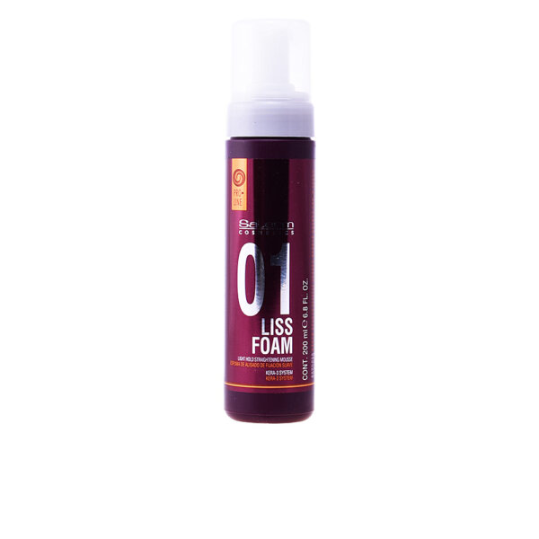 LISS FOAM light hold straightening mousse 200 ml Liss Foam Light Hold