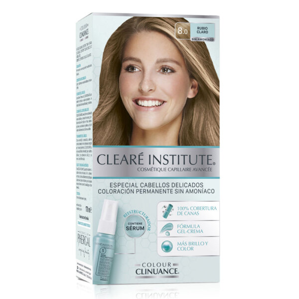 COLOUR CLINUANCE delicate hair #8.0-light blonde 1 unit Colour Clinuance Delicate Hair