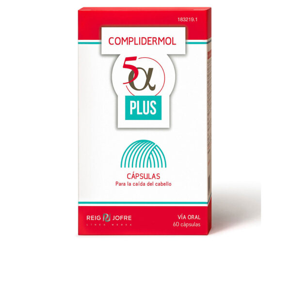 COMPLIDERMOL 5 ALPHA capsules for hair loss 60 units 5 Alpha Capsules For