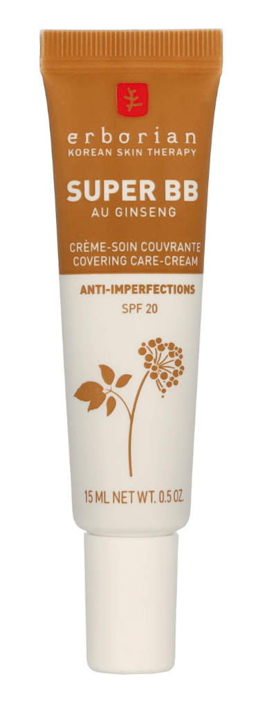 SUPER BB AU GINSENG anti-blemish cream SPF20 #Gold 15 ml Super Bb Au Ginseng