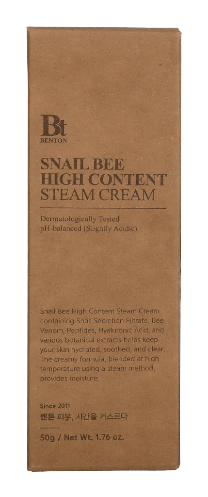 Benton SNAIL BEE HIGH CONTENT steam cream 50 gr
