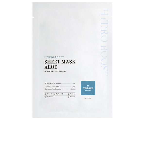 HYDRO BOOST sheet mask aloe 21 gr Hydro Boost Sheet Mask