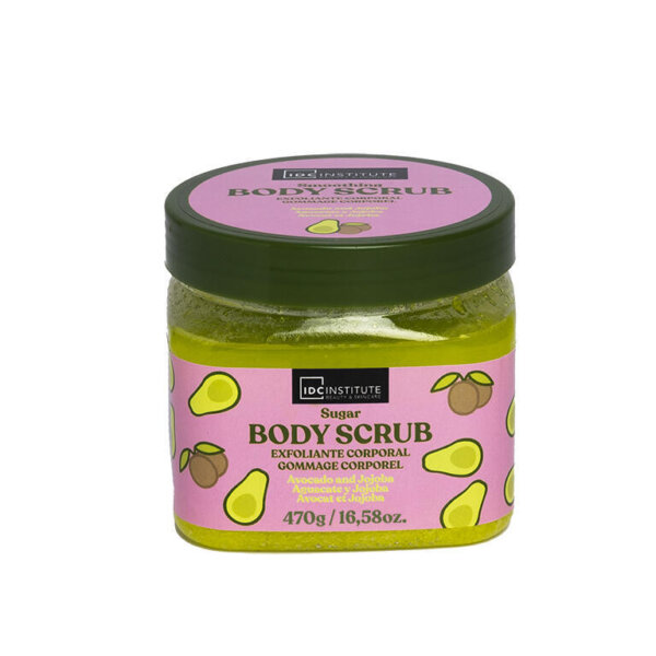 Idc Institute BODY SCRUB avocado body scrub 470 gr