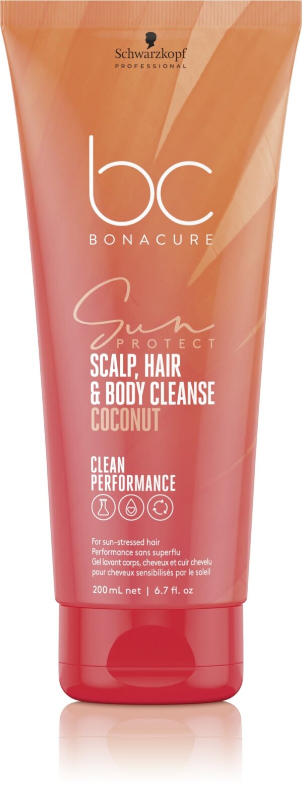 Schwarzkopf BC SUN PROTECT 3-in-1 shampoo 200 ml