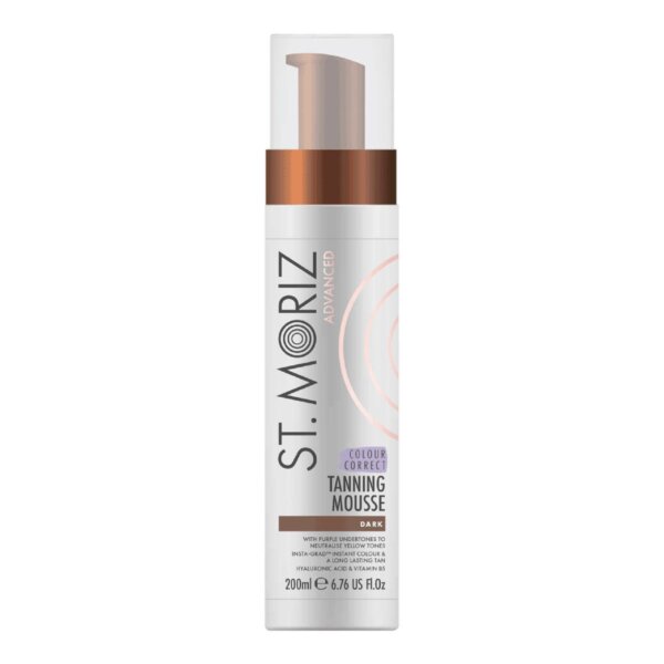 St. Moriz TANNING MOUSSE colour corrector #dark 200 ml