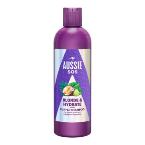 AUSSIE SOS BLONDE & HYDRATE purple shampoo 300 ml