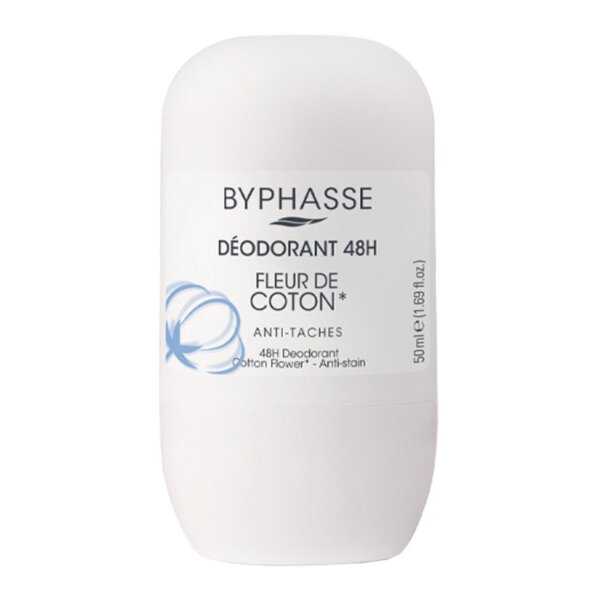 Byphasse deodorant 24H flor de algodón (roll-on) 50 ml Byphasse deodorant 24H flor de algodón (roll-on) 50 ml
