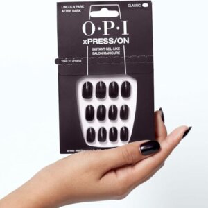 OPI xPRESS/ON Artificial Nails Iconic Shades #Lincoln Park After Dark 30 u