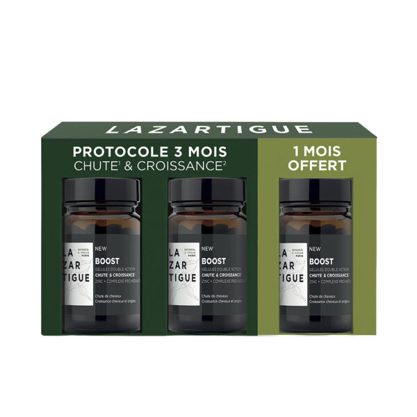 BOOST dual action capsules against hair loss and for hair growth 90 units 90 tk Lazartigue Boost Dual Capsules