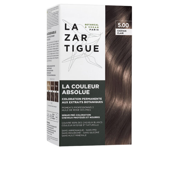 LA COULEUR ABSOLUE ammonia-free permanent hair color #5.00 1 tk Lazartigue La Couleur Absolue 5.00 juuksevärv