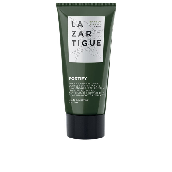 FORTIFY Fortifying Shampoo with Anti-Hair Loss Supplement of Guarana and Castor Extract 50ml Lazartigue Fortify Šampoon