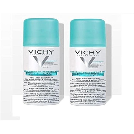 Deodorant Anti-Transpirant 48h ( 2 pcs ) - Alcohol-free deodorant spray with a 48-hour effect Vichy Deodorant