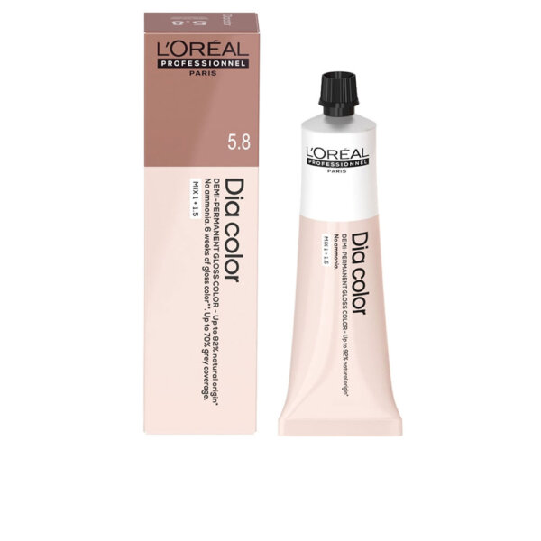 DIA COLOR demi-permanent coloration without ammonia #8.1 60 ml Dia Color Demi-Permanent toon 8.1