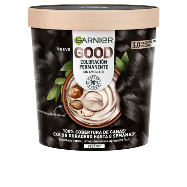 GOOD permanent color #3.0 dark brown 217 ml Garnier Good juuksevärv toon 3.0