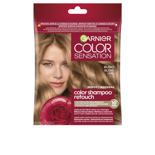 COLOR SENSATION coloración tono sobre tono champú #7.0-blonde 1 u Garnier Color Juuksehooldustoode