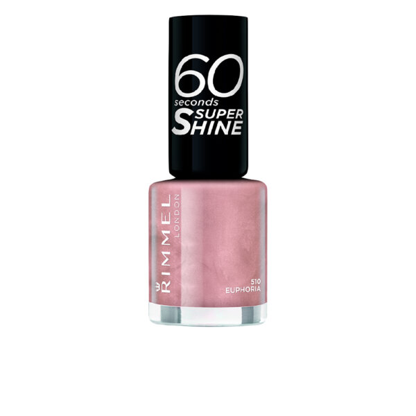 Rimmel London 60 SECONDS SUPER SHINE nail polish küünelakk #510-euphoria 8 ml 60 Seconds Super Shine toon 510
