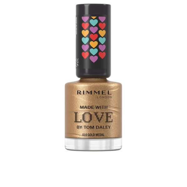 MADE WITH LOVE by Tom Daley esmalte de uñas #809 -darling you are fabulous 8 ml Rimmel London MADE WITH LOVE küünelakk