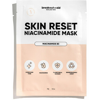 Niacinamide Mask - Soothing niacinamide mask 34 g Breakout+aid Niacinamide Mask