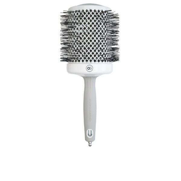 EXPERT Blowout “SHINE” White&Grey #80 mm 1 u Olivia Garden Juuksehooldustoode