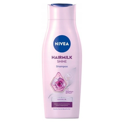Wrinkle Shampoo with Milk and Silk Proteins for Tired Hair without Gloss Hair Milk Shine ( Care Shampoo) 250 ml Nivea Šampoon